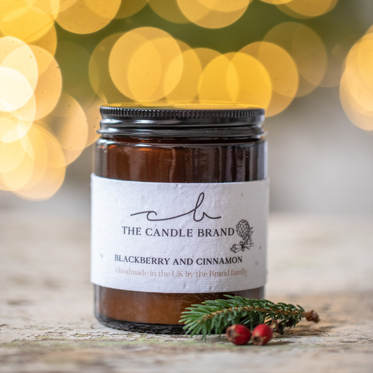 Winter| Blackberry with Cinnamon 30 Hour Candle